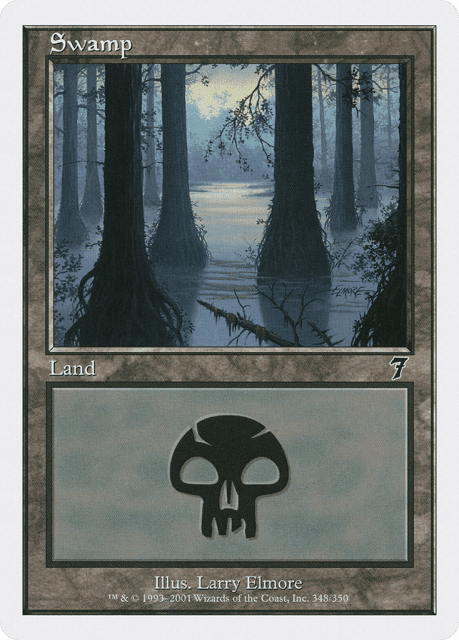 Swamp (348) — Seventh Edition