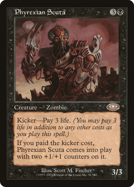 Phyrexian Scuta (51) — Planeshift