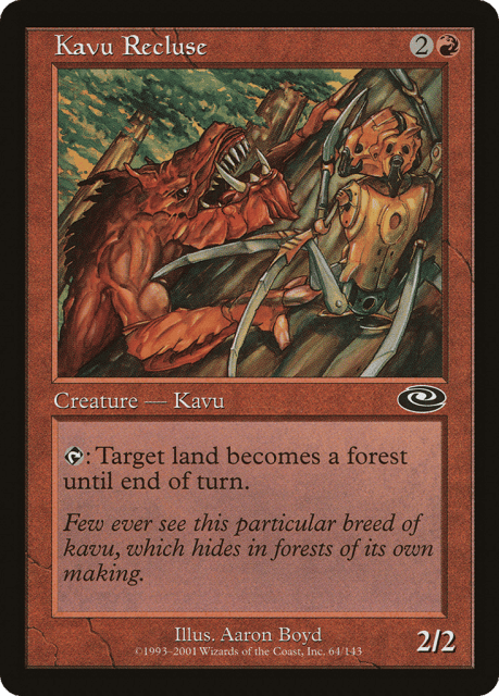 Kavu Recluse (64) — Planeshift