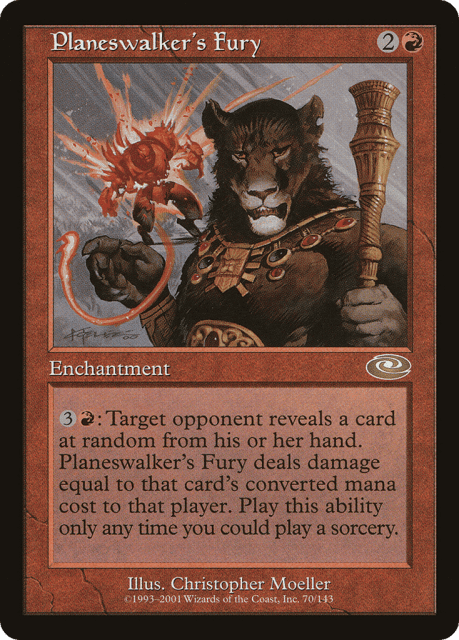 Planeswalker's Fury (70) — Planeshift