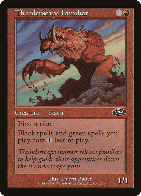 Thunderscape Familiar (76) — Planeshift
