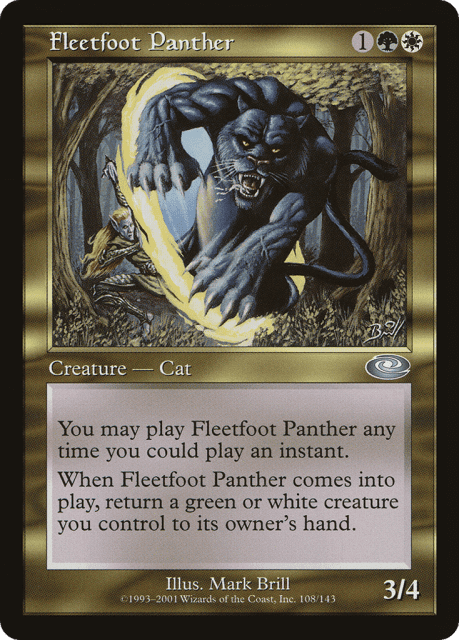 Fleetfoot Panther (108) — Planeshift
