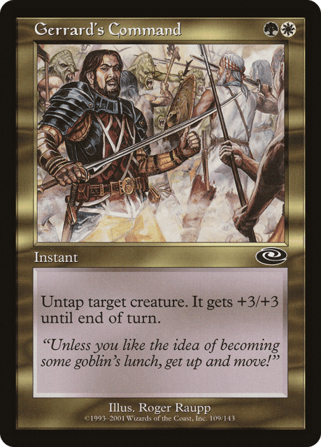Gerrard's Command (109) — Planeshift