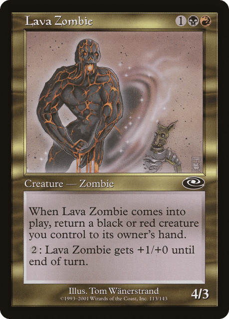 Lava Zombie (113) — Planeshift