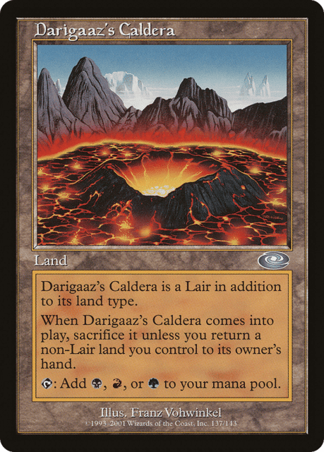 Darigaaz's Caldera (137) — Planeshift
