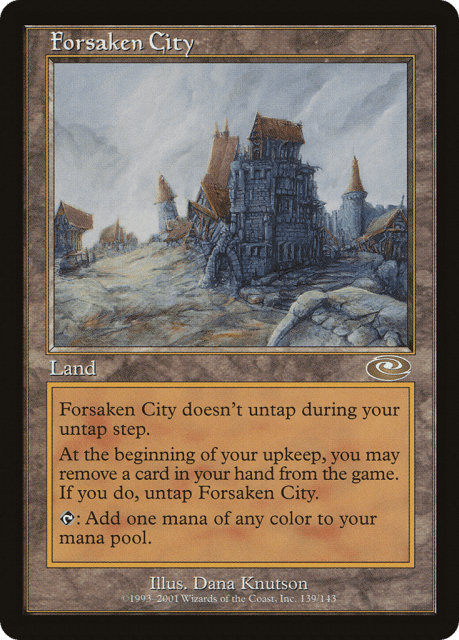 Forsaken City (139) — Planeshift