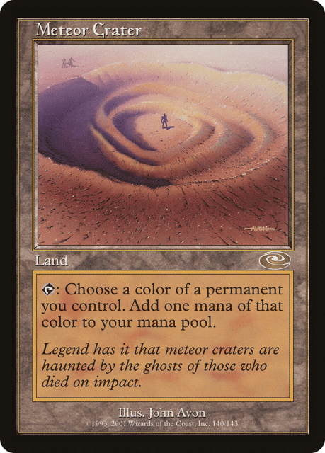 Meteor Crater (140) — Planeshift