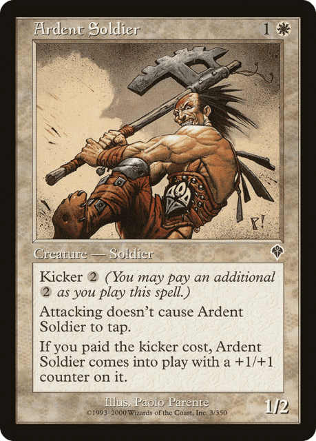 Ardent Soldier (3) — Invasion