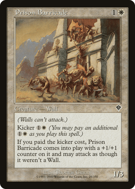 Prison Barricade (25) — Invasion