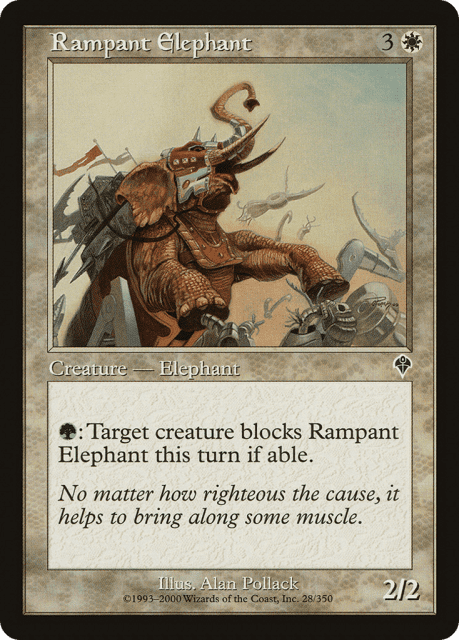 Rampant Elephant (28) — Invasion