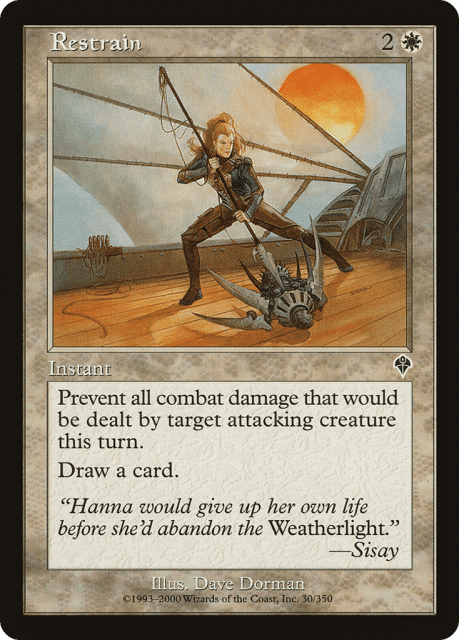 Restrain (30) — Invasion
