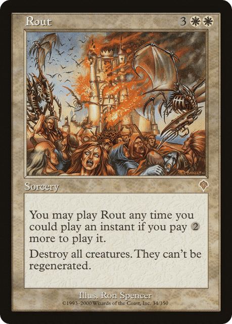 Rout (34) — Invasion