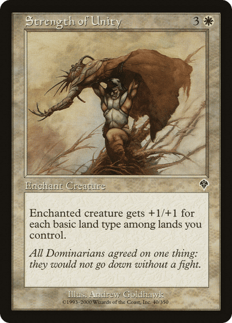 Strength of Unity (40) — Invasion