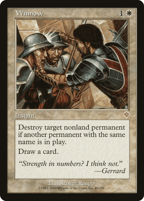 Winnow (45) — Invasion