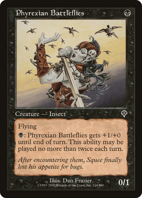 Phyrexian Battleflies (114) — Invasion
