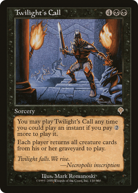 Twilight's Call (130) — Invasion
