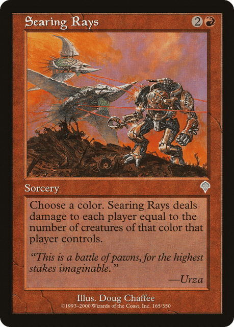 Searing Rays (165) — Invasion