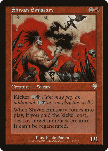 Shivan Emissary (166) — Invasion