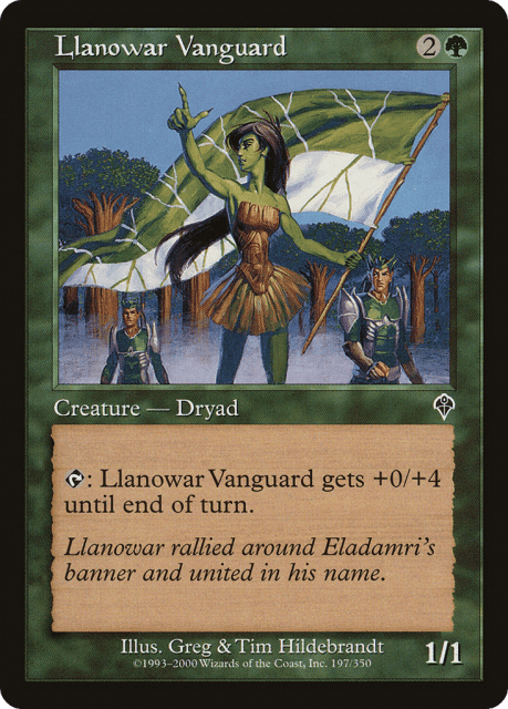 Llanowar Vanguard (197) — Invasion