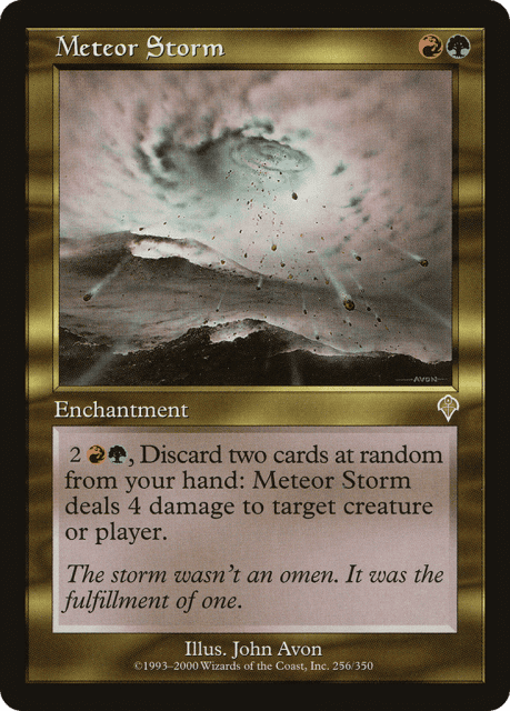 Meteor Storm (256) — Invasion