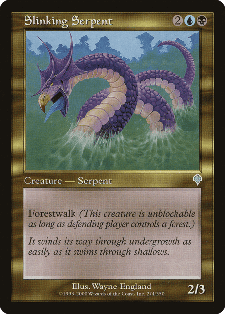 Slinking Serpent (274) — Invasion