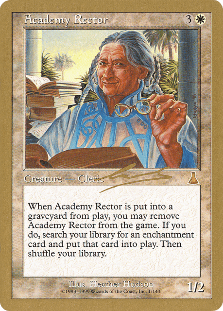 Academy Rector (nl1) — World Championship Decks 2000