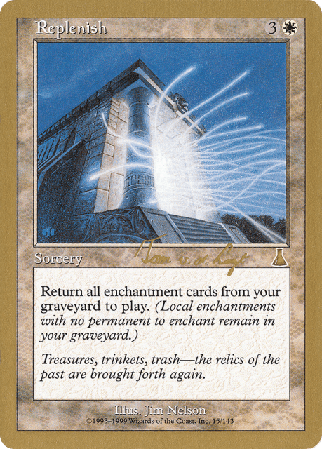 Replenish (tvdl15) — World Championship Decks 2000