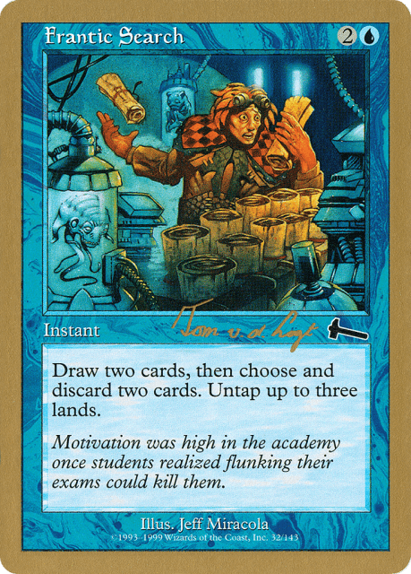 Frantic Search (tvdl32) — World Championship Decks 2000