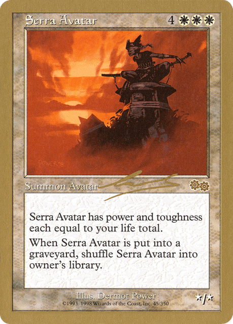 Serra Avatar (nl45) — World Championship Decks 2000