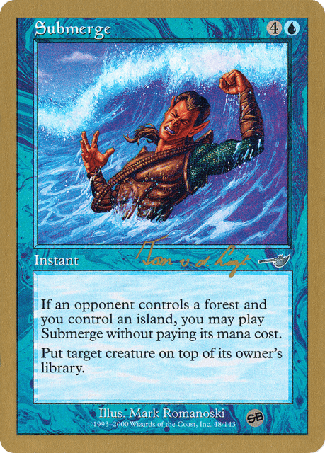 Submerge (tvdl48sb) — World Championship Decks 2000