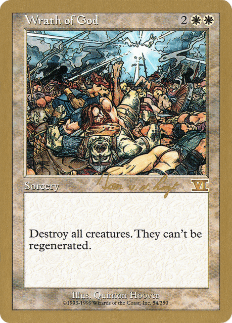 Wrath of God (tvdl54) — World Championship Decks 2000