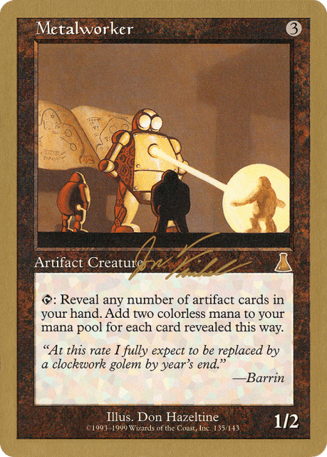 Metalworker (jf135) — World Championship Decks 2000