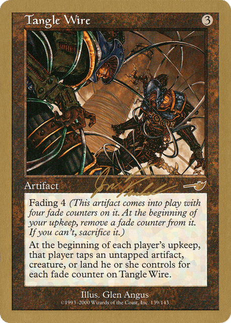 Tangle Wire (jf139a) — World Championship Decks 2000