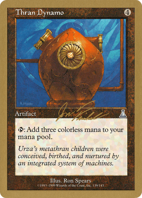 Thran Dynamo (jf139b) — World Championship Decks 2000