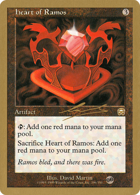 Heart of Ramos (nl296sb) — World Championship Decks 2000