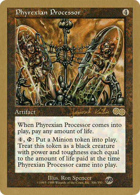 Phyrexian Processor (jk306sb) — World Championship Decks 2000