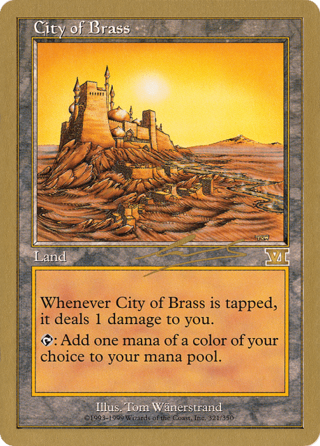 City of Brass (nl321) — World Championship Decks 2000
