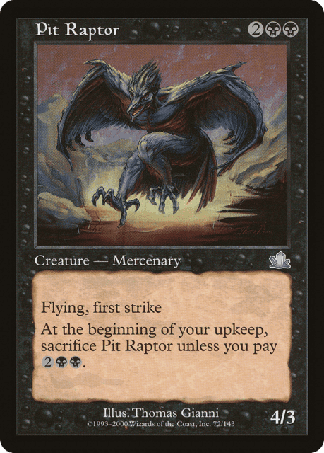 Pit Raptor (72) — Prophecy