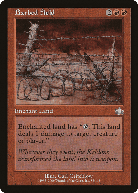 Barbed Field (83) — Prophecy