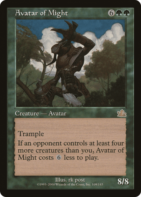 Avatar of Might (109) — Prophecy
