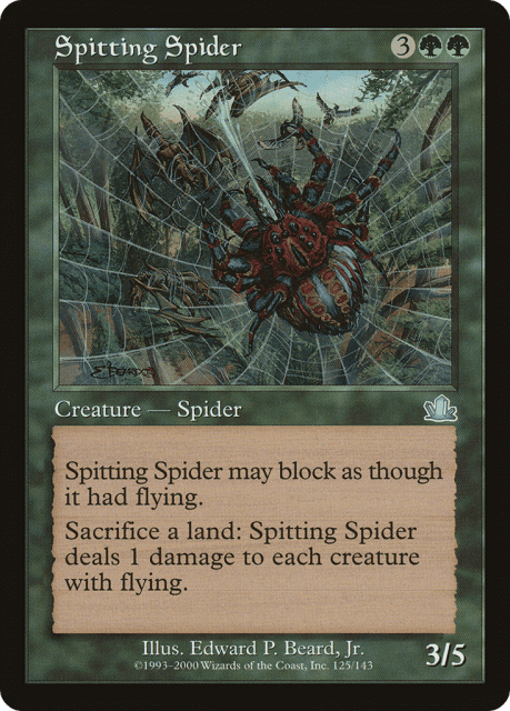 Spitting Spider (125) — Prophecy