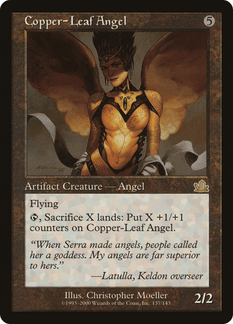 Copper-Leaf Angel (137) — Prophecy