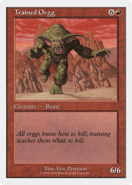 Trained Orgg (37) — Starter 2000