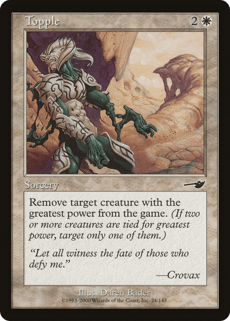 Topple (24) — Nemesis