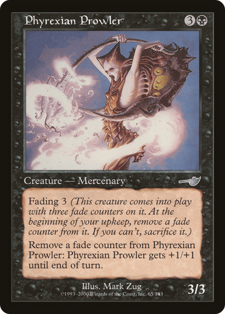 Phyrexian Prowler (65) — Nemesis