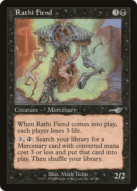 Rathi Fiend (68) — Nemesis