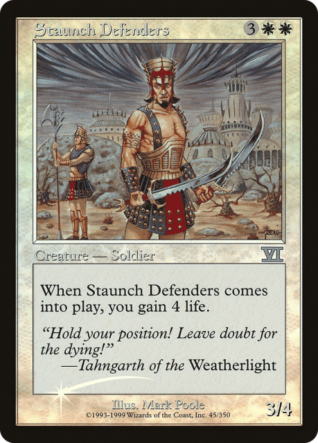 Staunch Defenders (12) — Friday Night Magic 2000