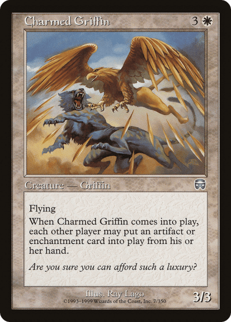 Charmed Griffin (7) — Mercadian Masques