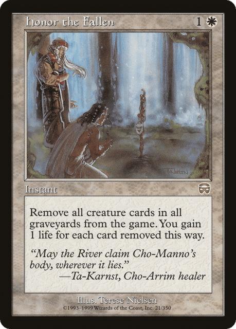 Honor the Fallen (21) — Mercadian Masques