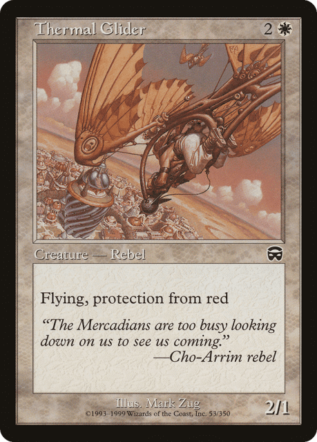 Thermal Glider (53) — Mercadian Masques